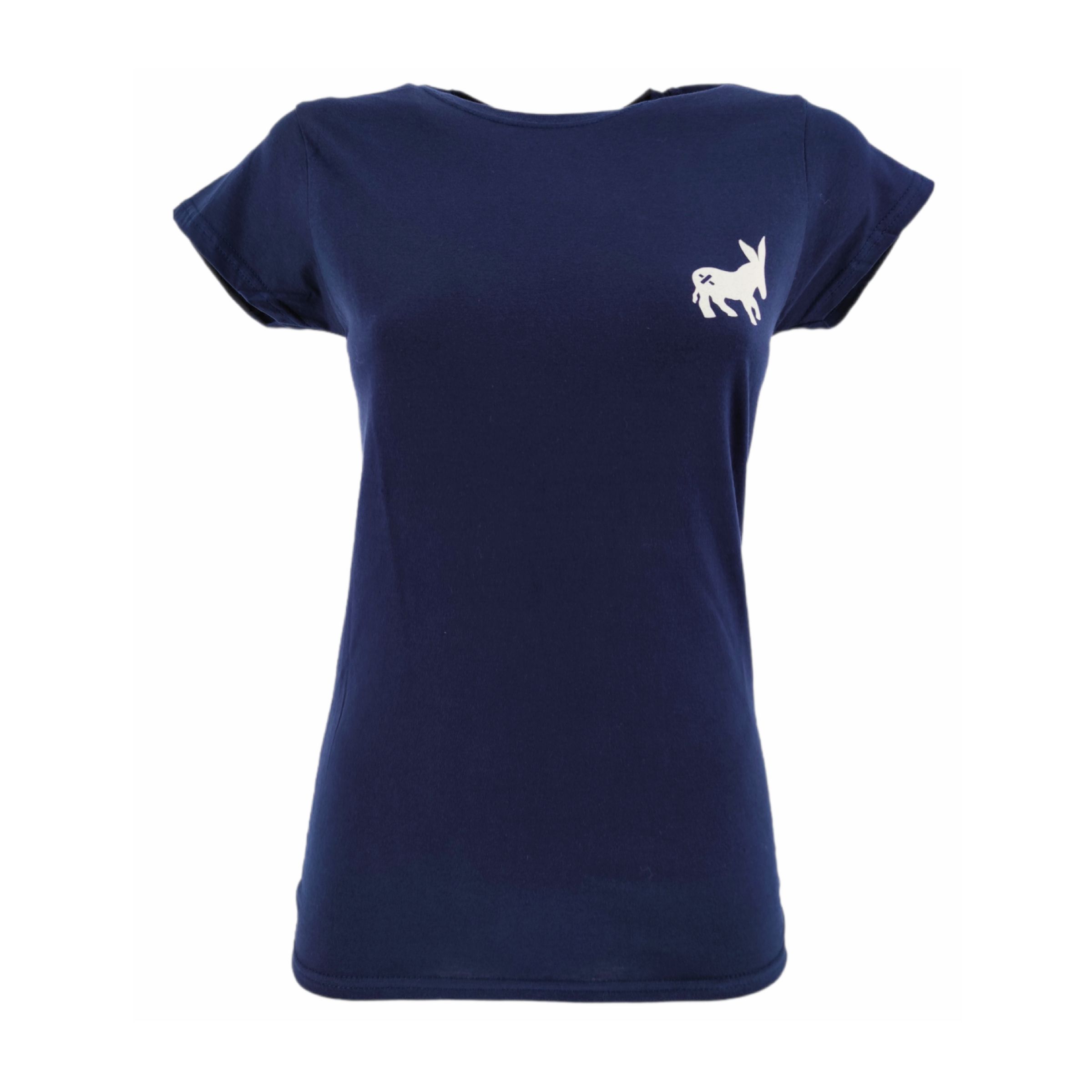 t shirt blu donna